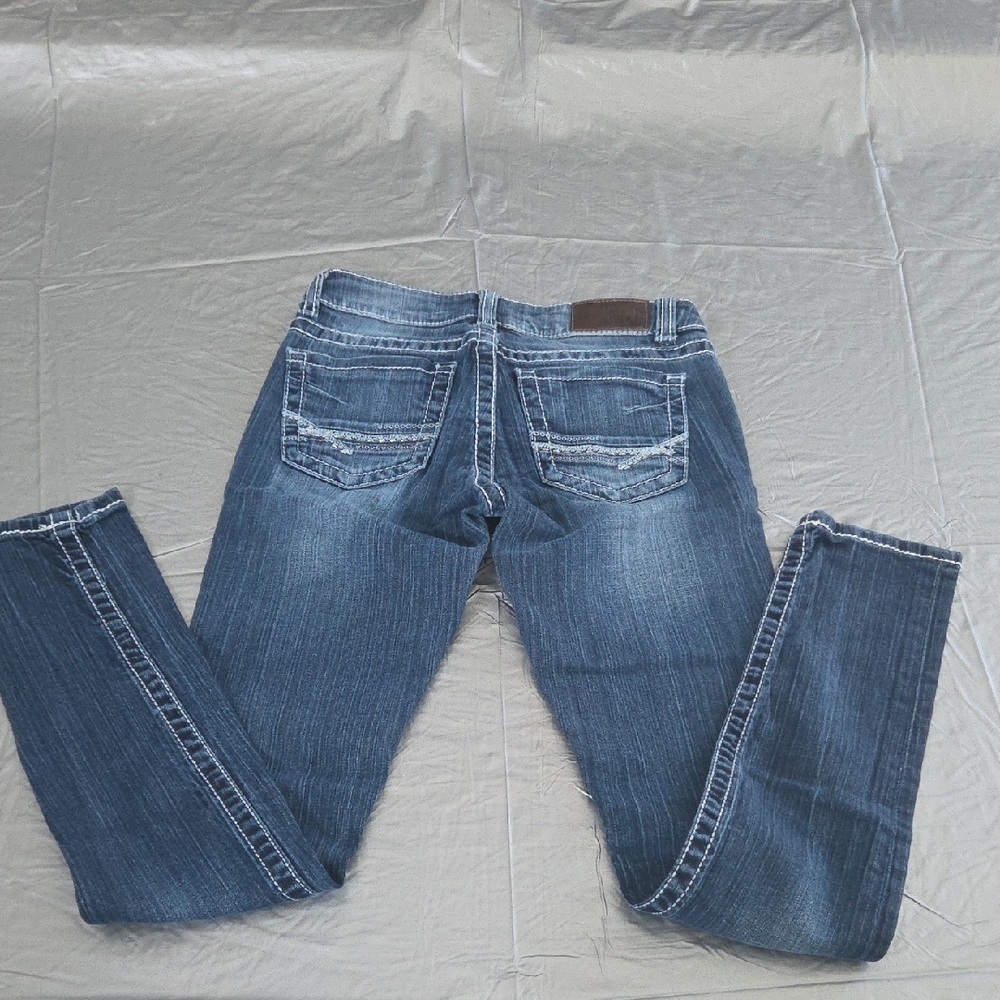 BKE Stella Women's Denim Jeans in Indigo Blue Size 26R